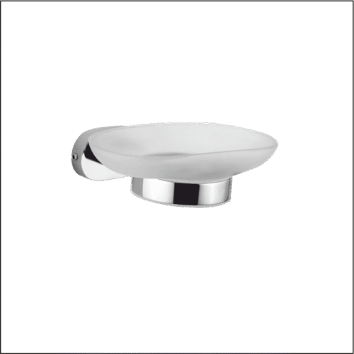 TC-11005-CР Glass Soap Dish