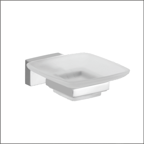 TO-13005 CP Glass Soap DIsh