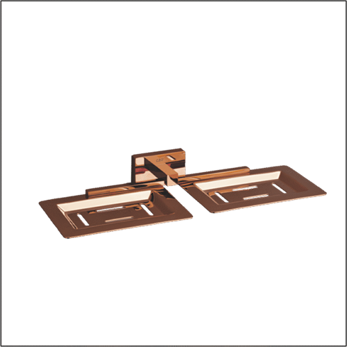TO-13010 RG Brass Dual Soap Dish