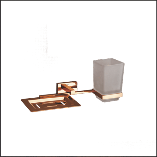 TO-13012 RG Brass Soap Dish & Tumbler Holder (Combo)