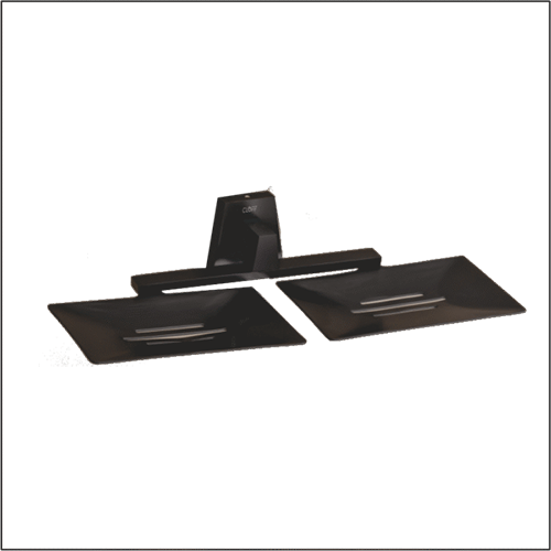 TV-12010 BK Brass Dual Soap Dish