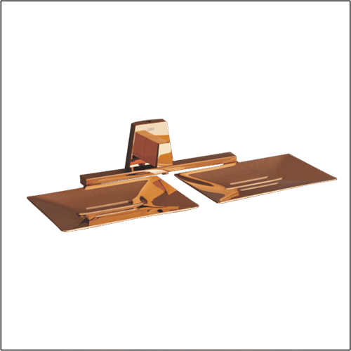 TV-12010 RG Brass Dual Soap Dish